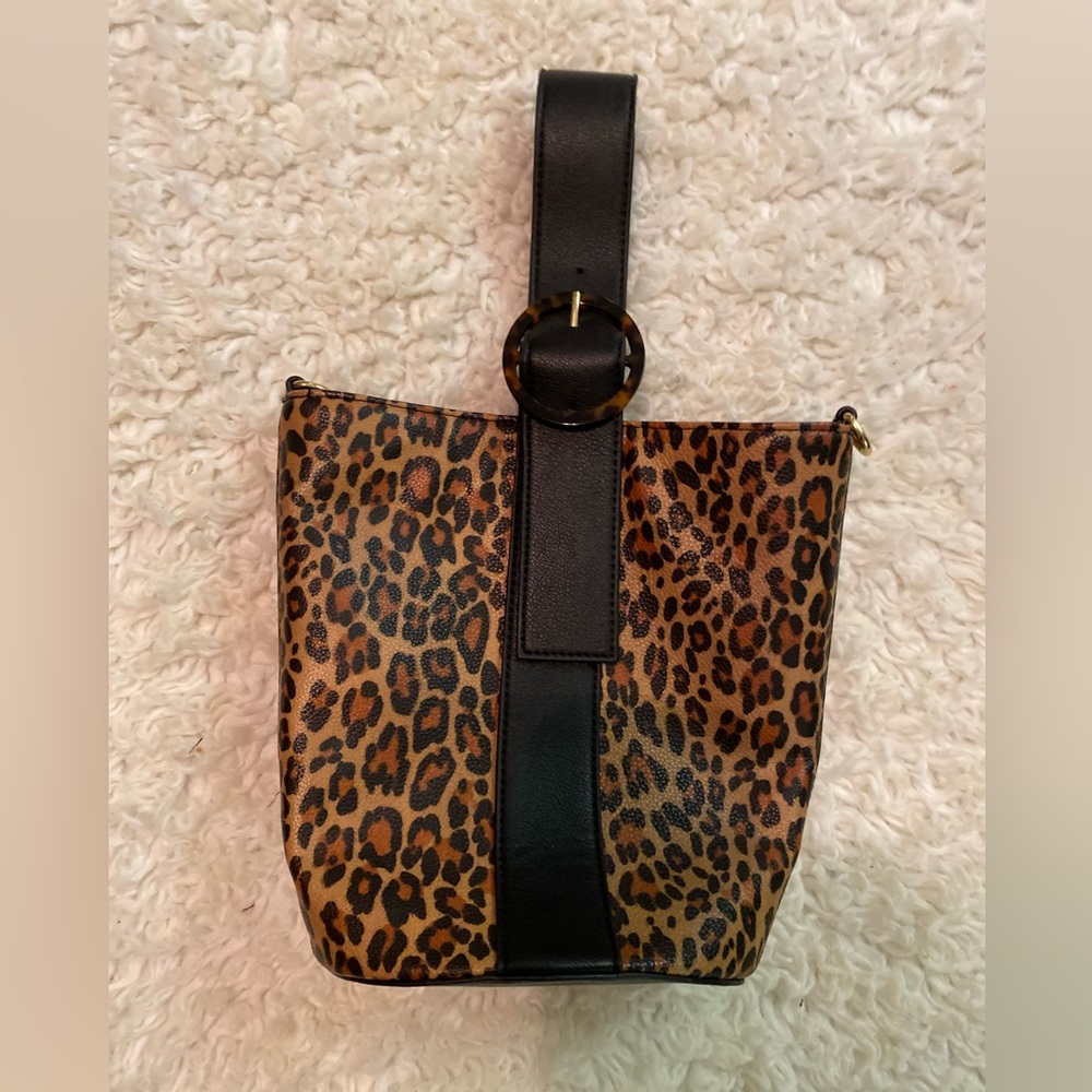 Sole Society leopard print purse cutest ever! NWOT